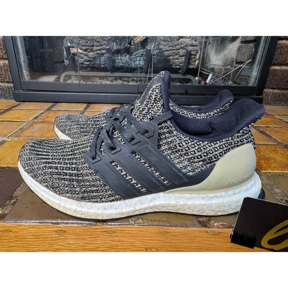 Youth 6.5y Adidas Ultraboost 4.0 J Dark Mocha Athletic Running Shoes CP8776 - Picture 5 of 9